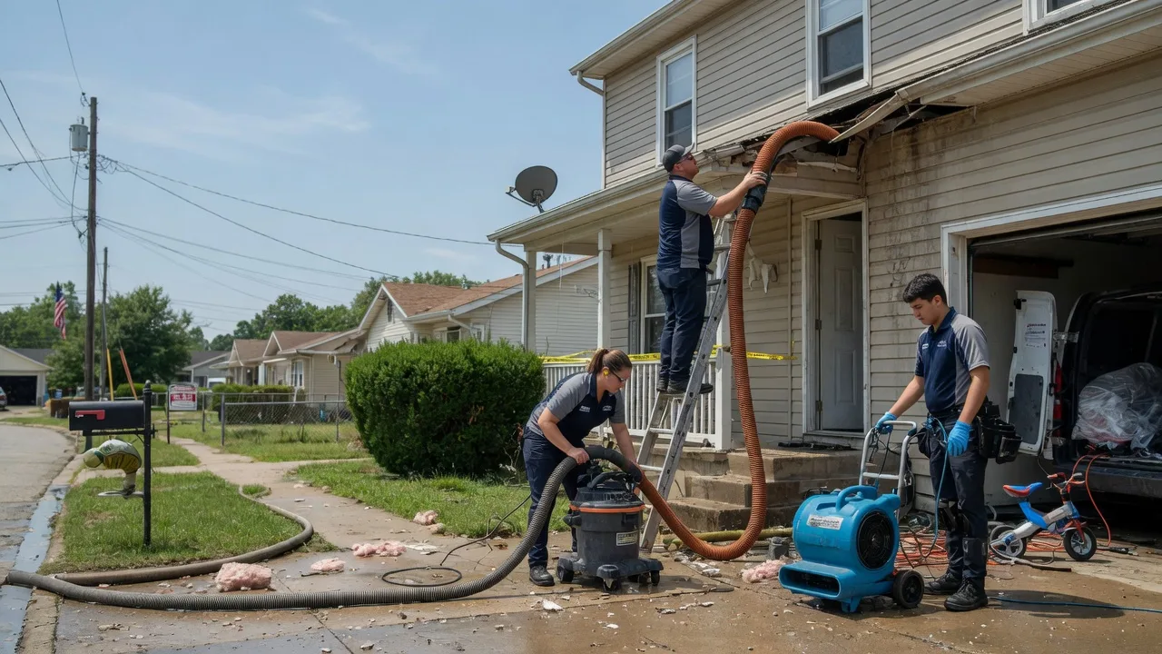 Water Damage Restoration in Fountain City, IN near me